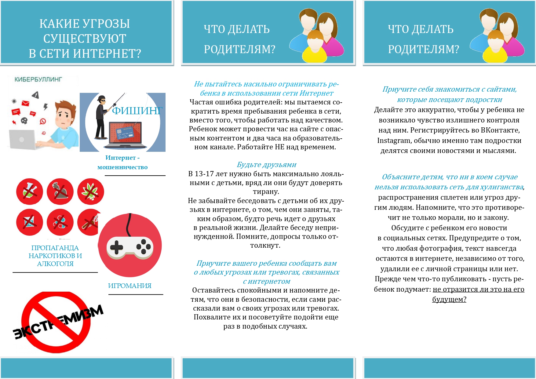Какие угрозы существуют в сети интернета?