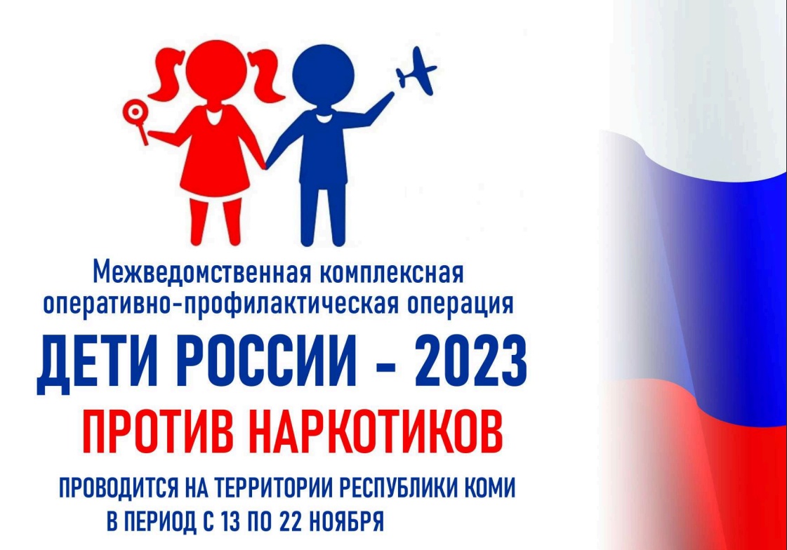 Оперативно-профилактической операции «Дети России - 2023».