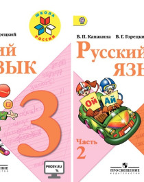 Русский язык. 3 класс в 2-х частях.